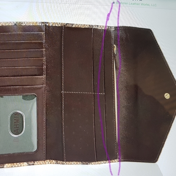Brahmin veronica wallet in wonderland NWT - Picture 9 of 9